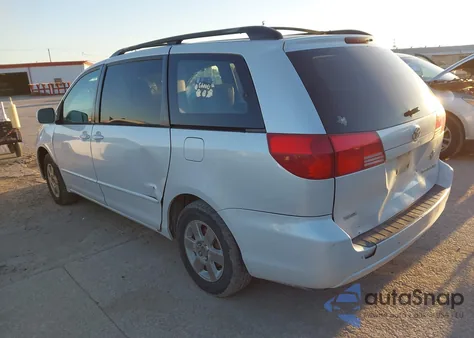 2004 Toyota Sienna Xle z USA, uszkodzony, nr VIN 5TDZA22C54S062276